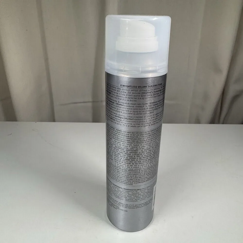 RUSK PRO Volumize 02 Volumizing Foam 8 Oz Hair Mousse New